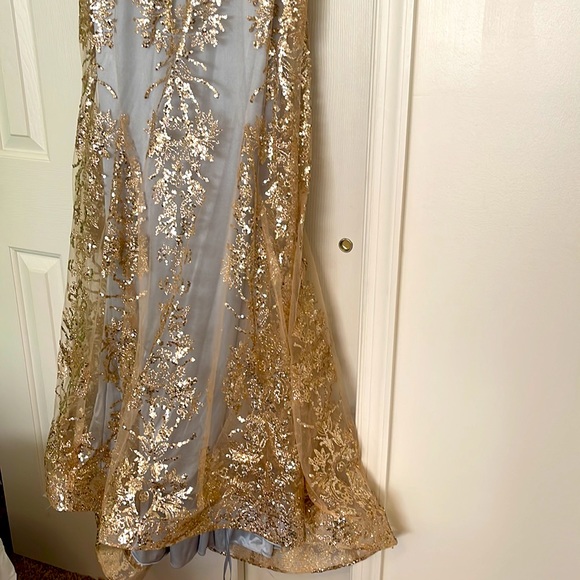 Cinderella Divine Gold Mist Gown - Picture 10 of 12